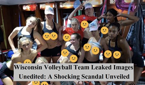 volleyball team leak wisconsin